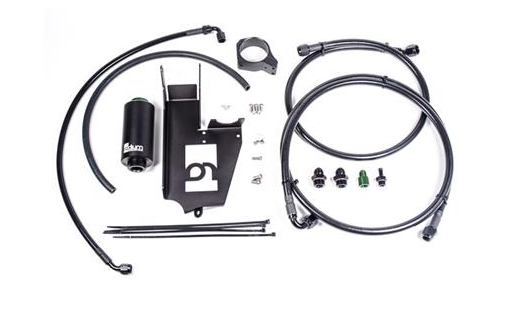 Radium Engineering Fuel Hanger Plumbing Kit Mitsubishi Evo 7/8/9 - Stainless Filter