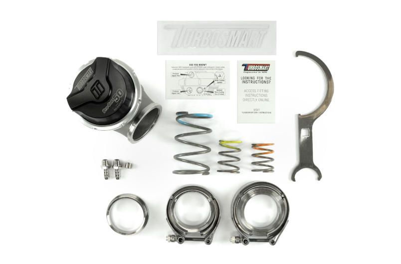 Turbosmart GenV ProGate50 14psi External Wastegate (Black)ProductsWastegatesExternal