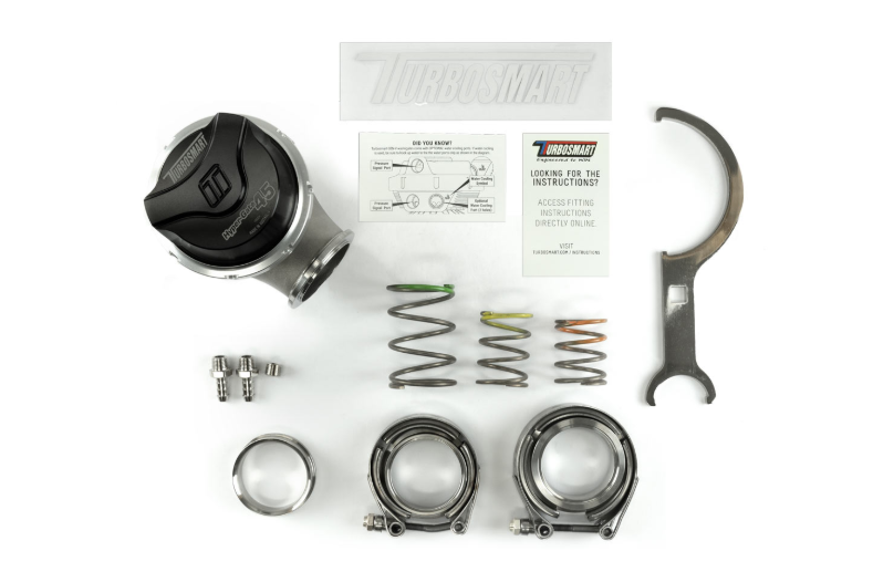 Turbosmart GenV HyperGate45 14psi External Wastegate (Black)ProductsWastegatesExternal